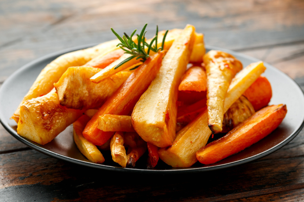 Honey Roasted Carrot & Parsnip