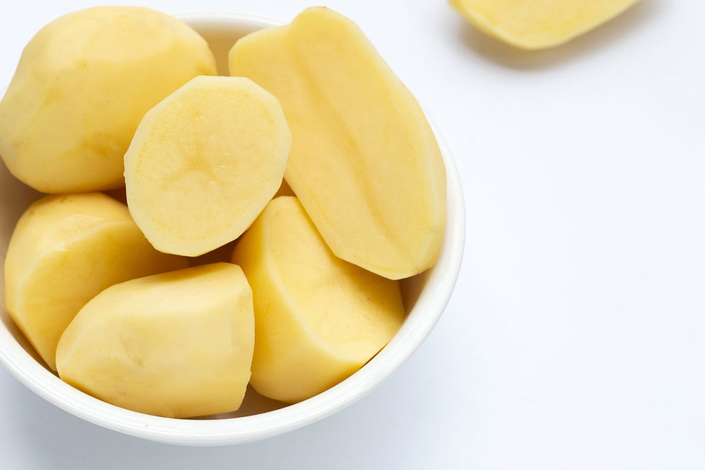 Fresh Peeled Potatoes